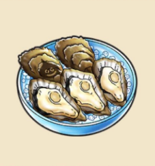 大粒の牡蠣:広島県のおみやげ さまざまな栄養素が含まれ海のミルクと呼ばれている。