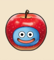 りんごスライム:青森県のおみやげ 真っ赤でおいしいりんご。スライムもだいすき。