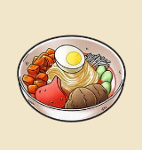 もりおか冷麺:岩手県のおみやげ 強いコシが特徴の冷麺は暑い日にぴったり。