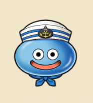 セーラーver.スライム:兵庫県のおみやげ 水兵さんになりたくてセーラー帽をかぶったスライム。